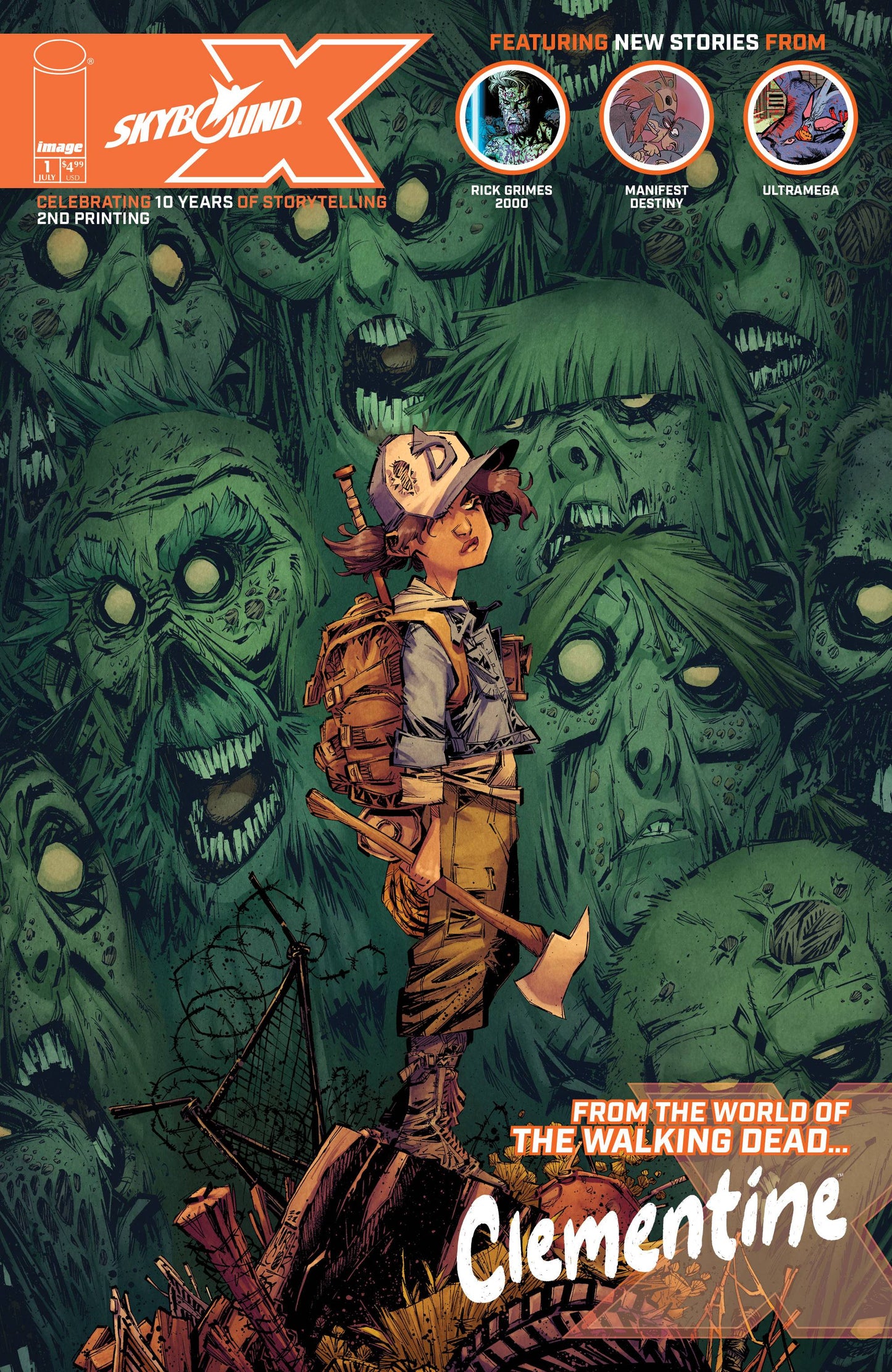 SKYBOUND X #1 2ND PRINT CVR A CORONA