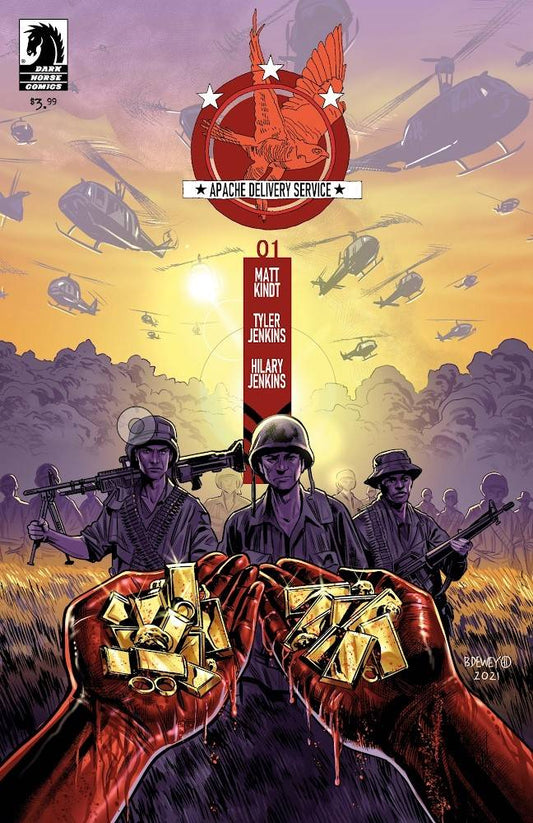 APACHE DELIVERY SERVICE #1 (OF 4) 2ND PRINT DEWEY