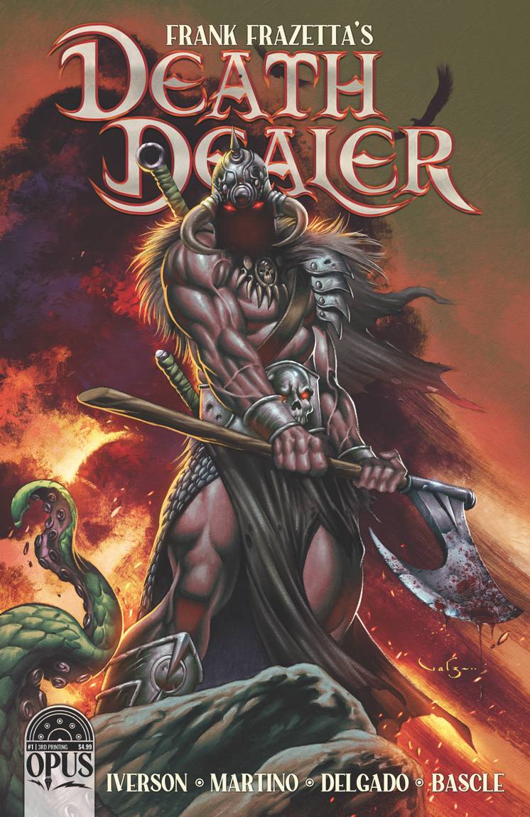 FRANK FRAZETTA DEATH DEALER #1 3RD PRINT