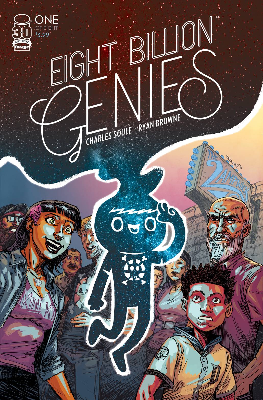 EIGHT BILLION GENIES #1 (OF 8) 2ND PRINT