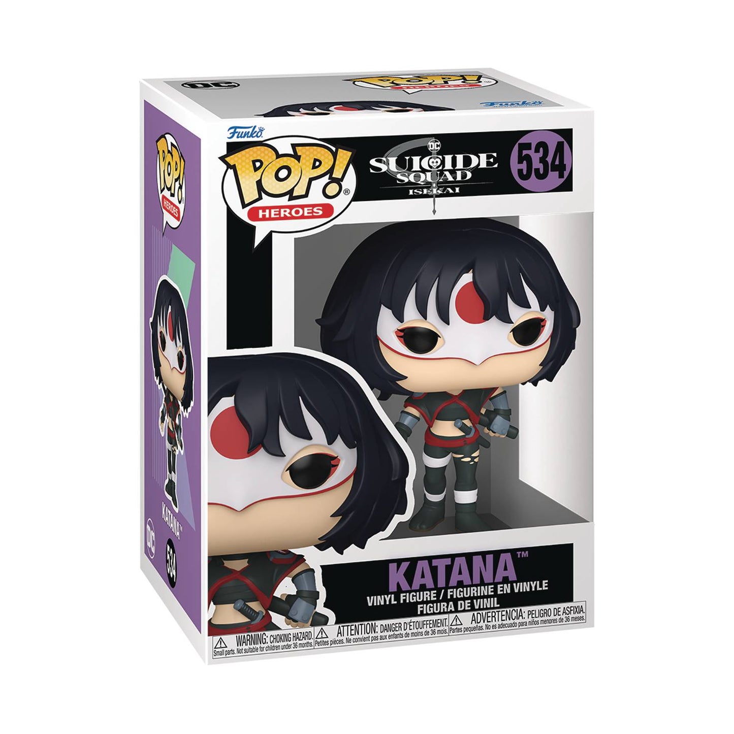 POP ANIMATION DC SUICIDE SQUAD ISEKAI KATANA FIGURE