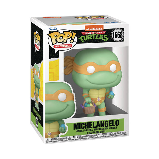 POP VINYL TMNT EASTER MICHAELANGELO FIGURE