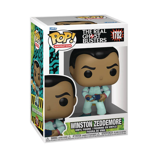 POP ANIMATION REAL GHOSTBUSTERS WINSTON ZEDDEMORE FIGURE