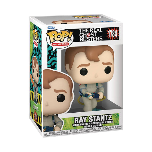 POP ANIMATION REAL GHOSTBUSTERS RAY STANTZ FIGURE