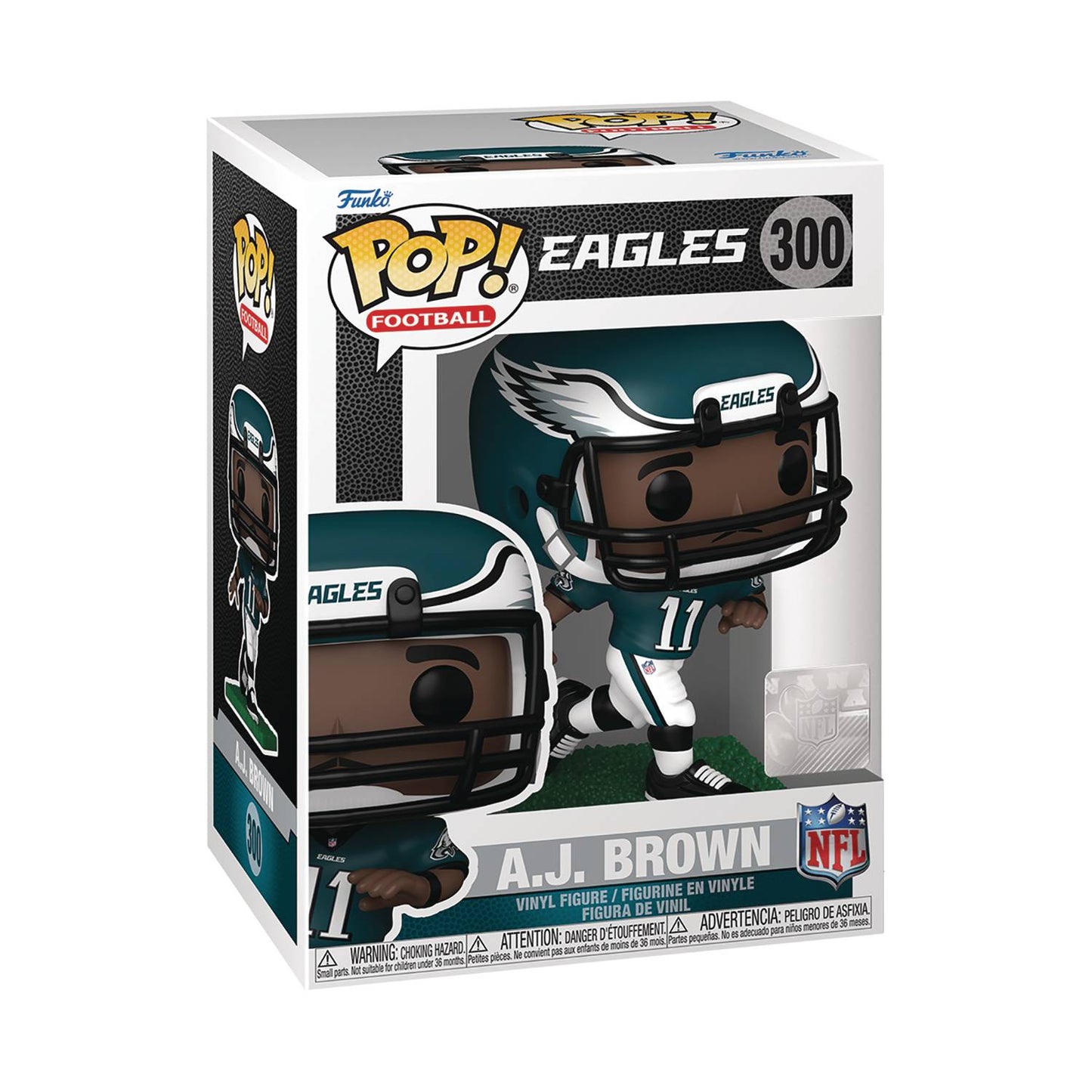 POP NFL EAGLES AJ BROWN COLOR FIGURE