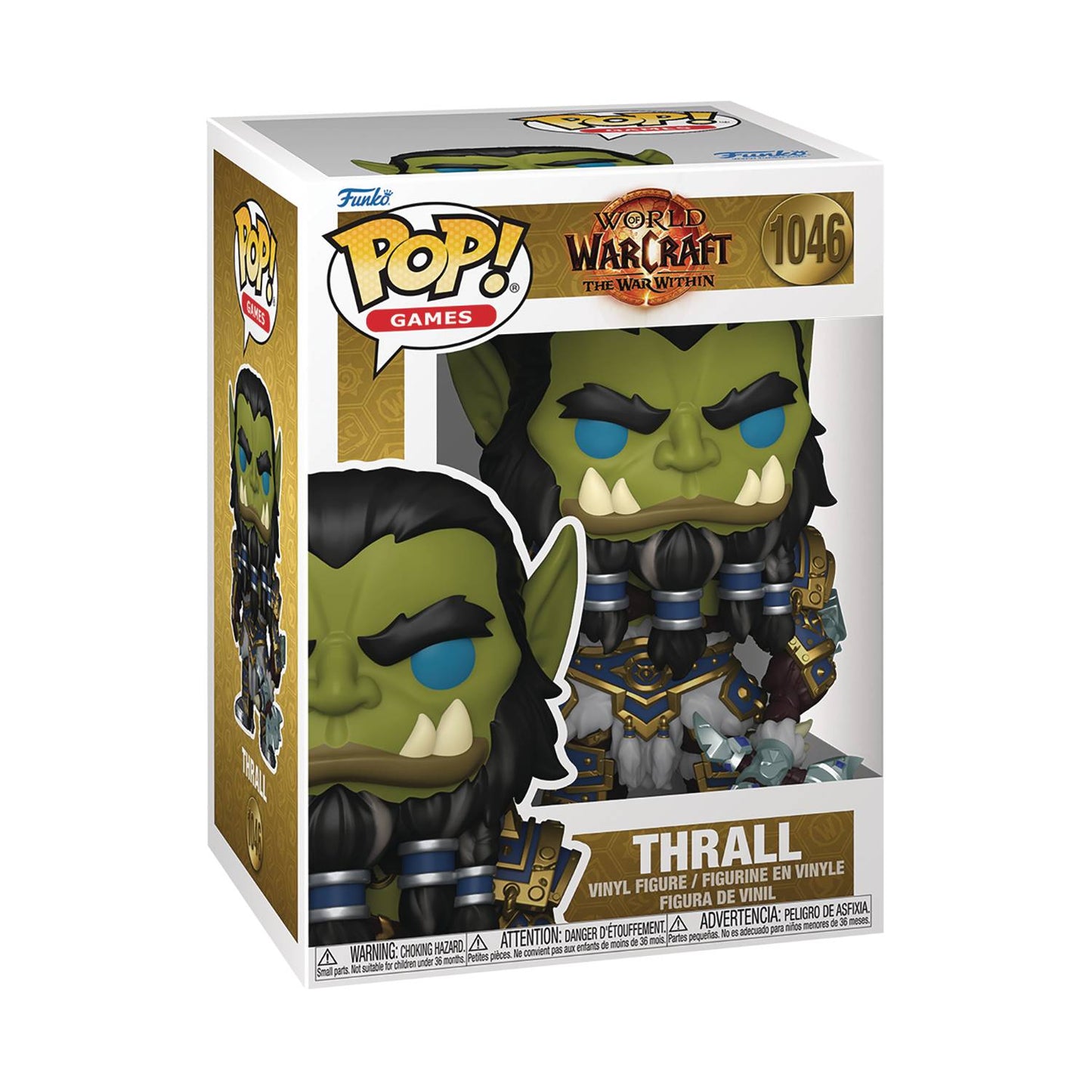 POP GAMES WORLD OF WARCRAFT THRALL FIGURE