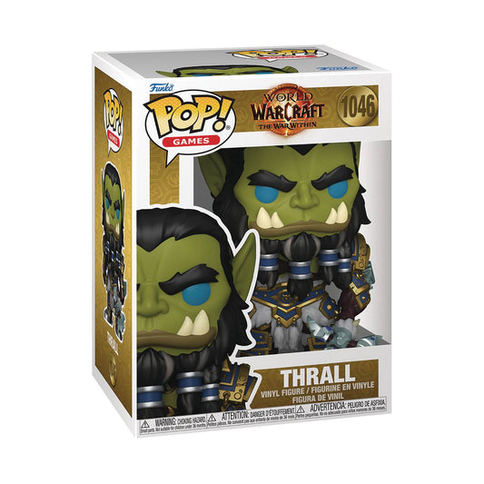 POP GAMES WORLD OF WARCRAFT THRALL FIGURE