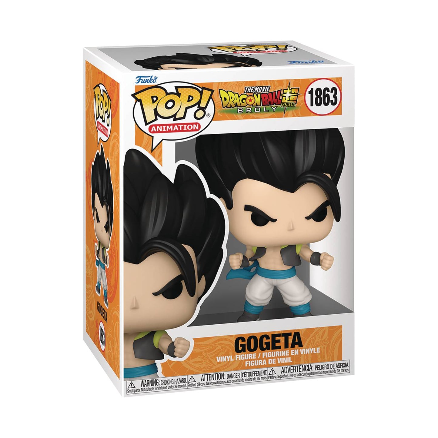 POP ANIMATION DRAGON BALL SUPER BROLY GOGETA W CH FIGURE