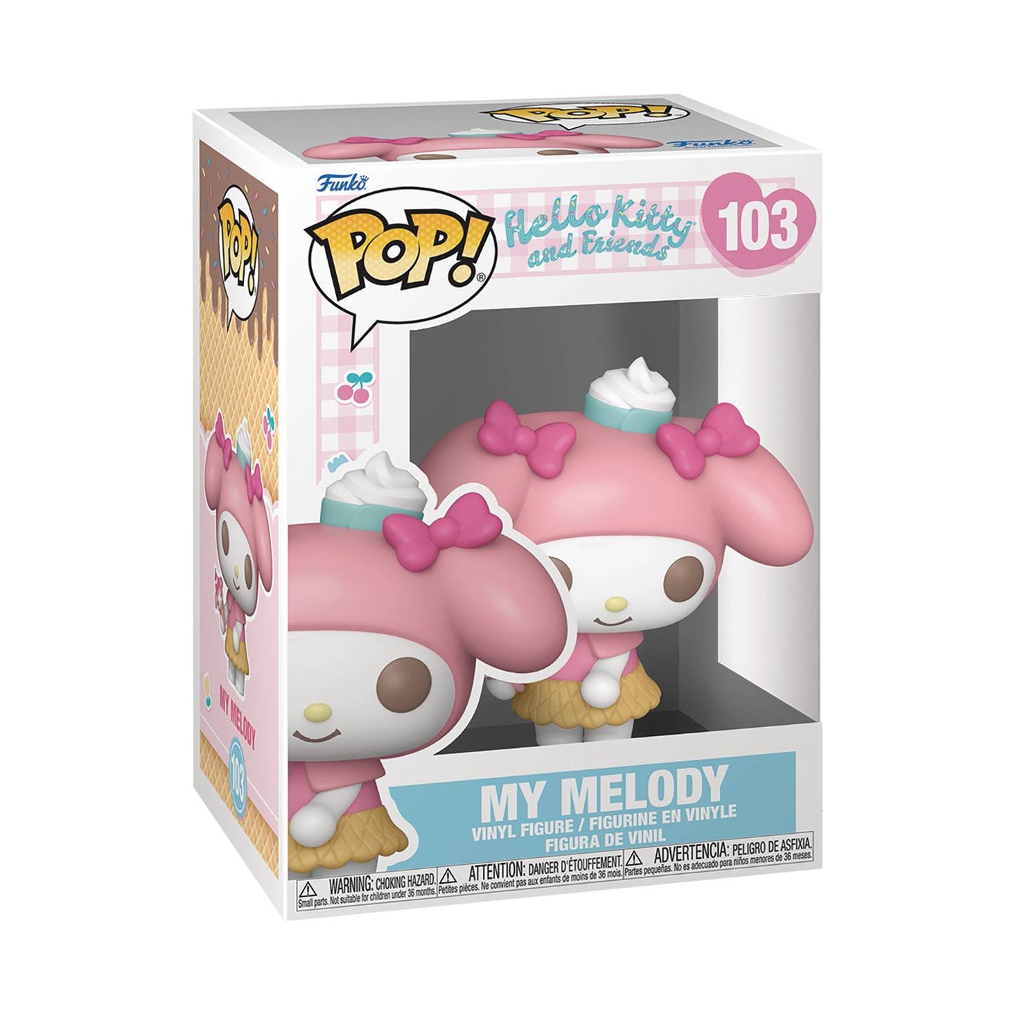 POP SANRIO HELLO KITTY MY MELODY IC FIGURE