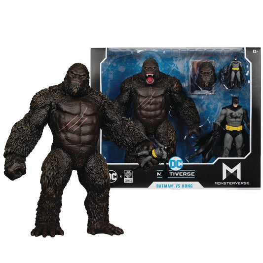 DC JL MONSTERVERSE BATMAN V KONG FIGURE 2 PACK