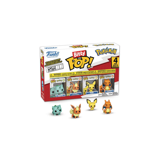 (PRE-ORDER) BITTY POP POKEMON BULBASAUR 4 PACK