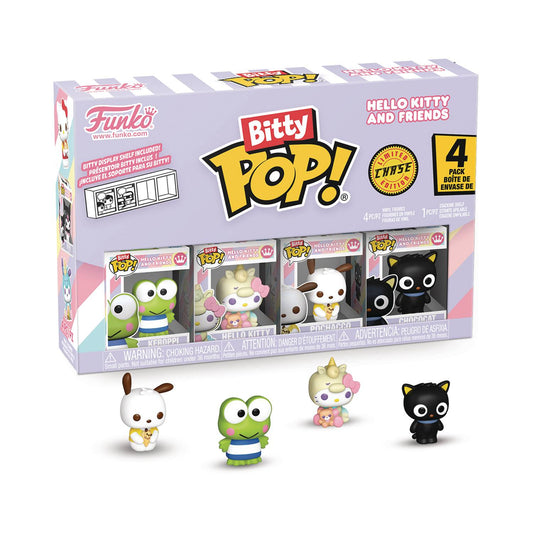 (PRE-ORDER) BITTY POP SANRIO KEROPPI HELLO KITTY AND FRIENDS 4 PACK