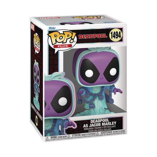 (PRE-ORDER) POP PLUS DEADPOOL LIT CLS DP GHOST XMAS PST