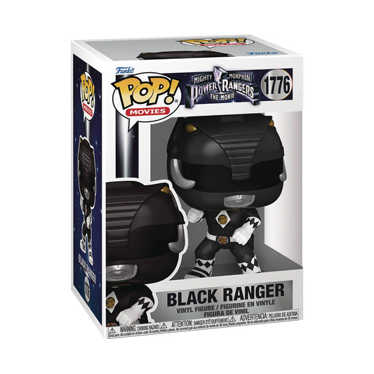 (PRE-ORDER) POP MOVIES MIGHTY MORPHIN POWER RANGER BLACK RANGER FIG