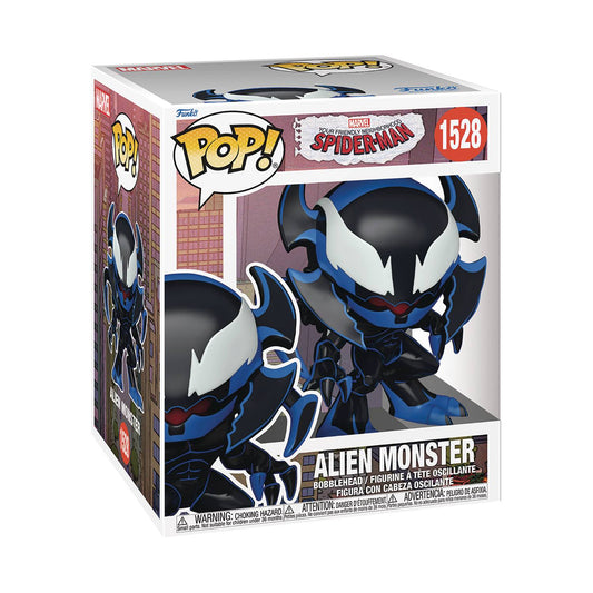 POP SUPER YOUR FRIENDLY NEIGHBORHOOD SPIDER-MAN ALIEN MONSTER #1528