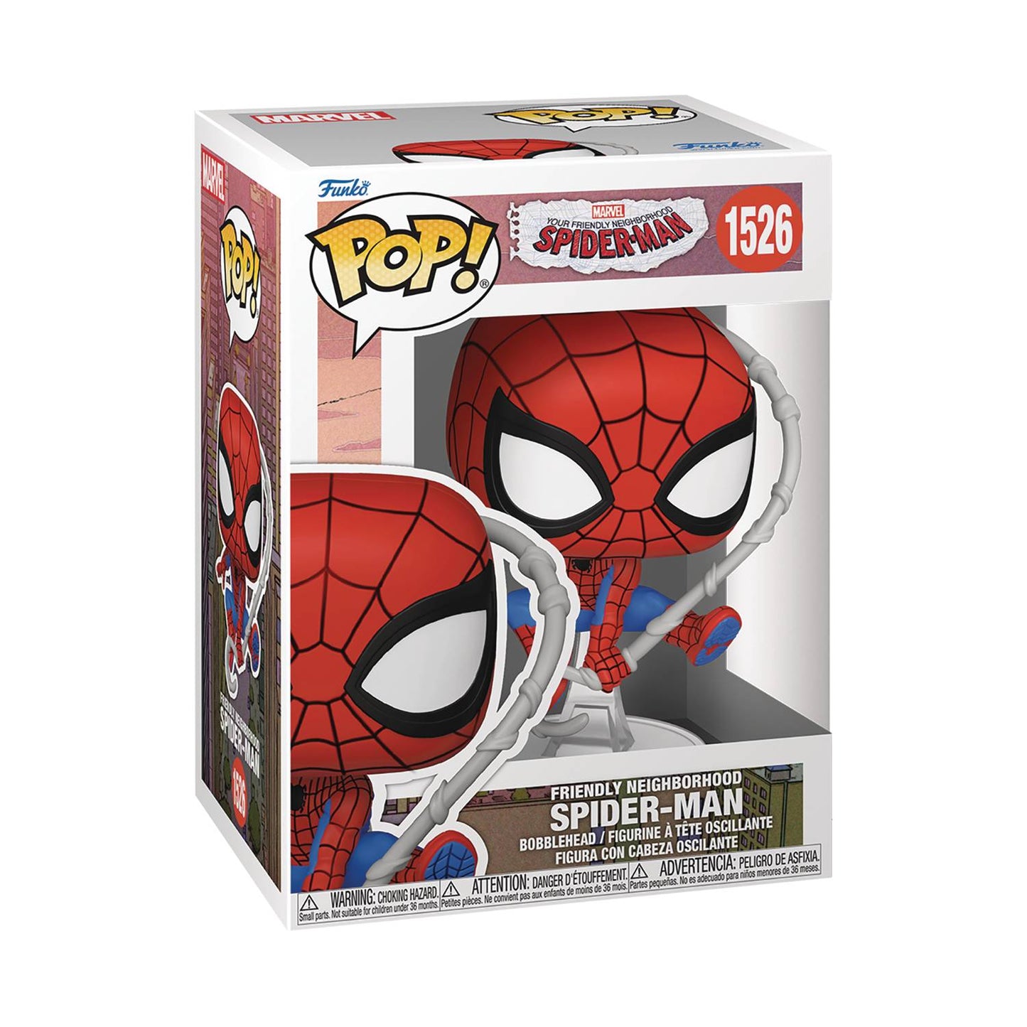 POP MARVEL FRIENDLY NEIGHBORHOOD SPIDER-MAN SPIDER-MAN FINAL SUIT FIG