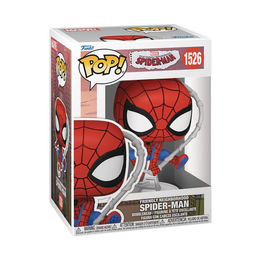 POP MARVEL FRIENDLY NEIGHBORHOOD SPIDER-MAN SPIDER-MAN FINAL SUIT FIG
