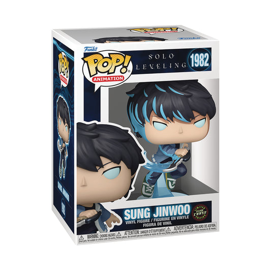 (PRE-ORDER) POP ANIMATION SOLO LEVELING SUNG JINWOO WITH CHASE FIG