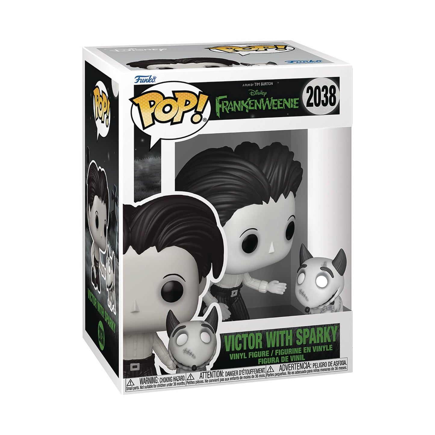 POP & BUDDY FRANKENWEENIE VICTOR WITH SPARKY #2038