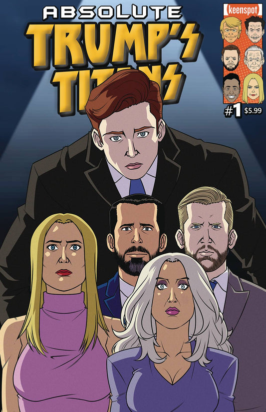 (PRE-ORDER) ABSOLUTE TRUMPS TITANS #1 CVR F CHILDREN OF DONALD