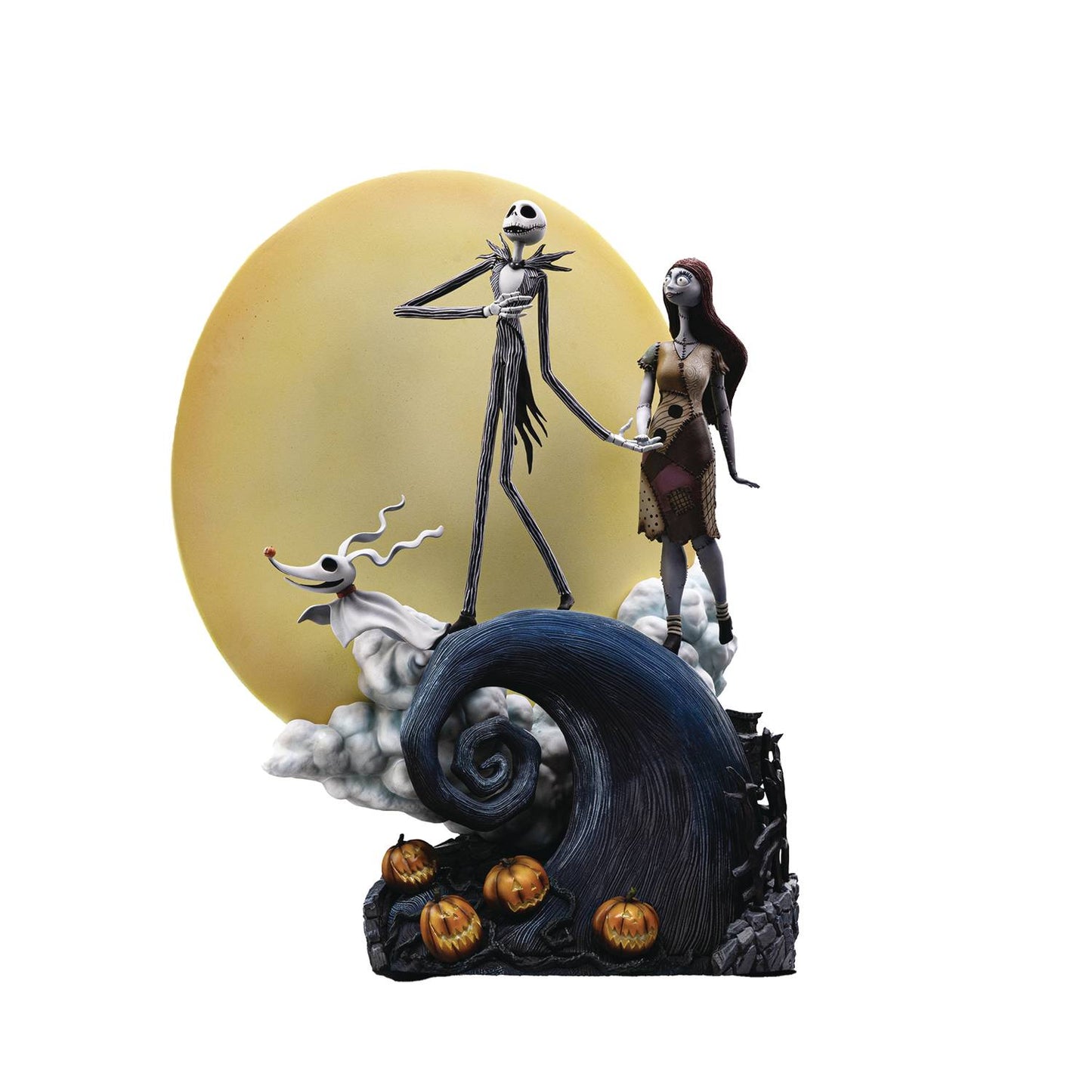 NIGHTMARE BEFORE CHRISTMAS JACK & SALLY 1/10 SCALE STATUE