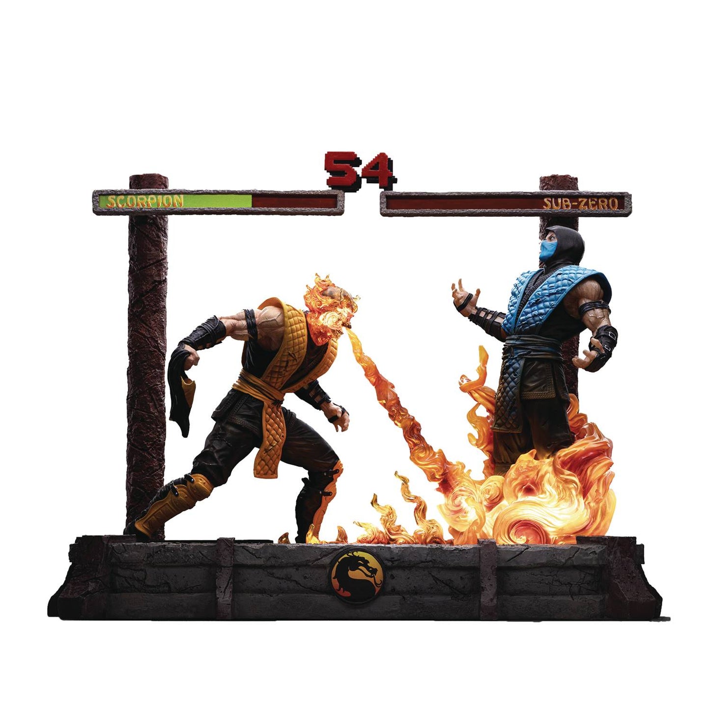 MORTAL KOMBAT SCORPION FATALITY 1/10 SCALE STATUE