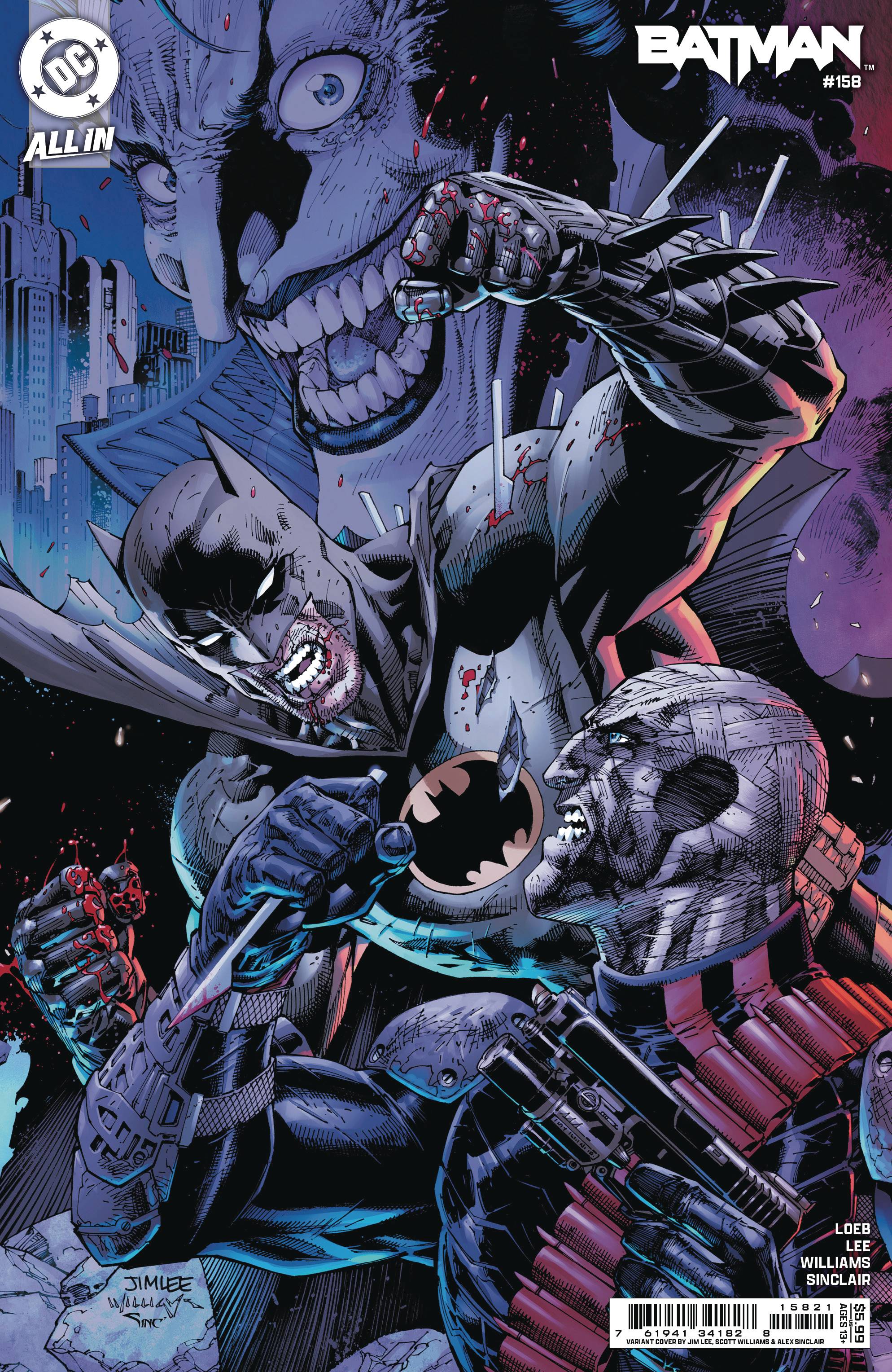 BATMAN #158 CVR B JIM LEE CONNECTING 1 OF 2