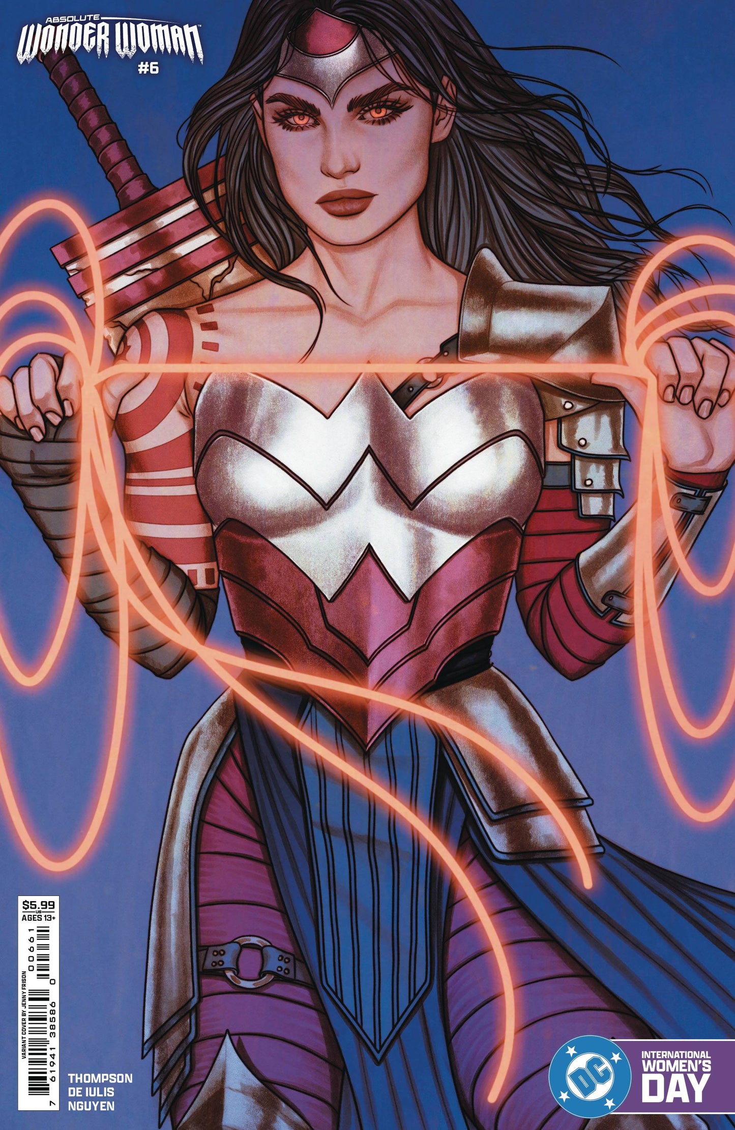 ABSOLUTE WONDER WOMAN #6 CVR E JENNY FRISON INTERNATIONAL WOMENS DAY