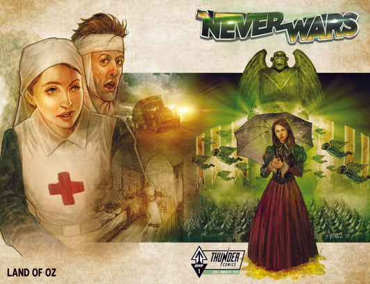 (PRE-ORDER) NEVERWARS #1 DOROTHY / OZ CVR B ARROZA WRAPAROUND