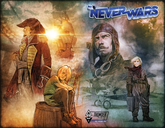 (PRE-ORDER) NEVERWARS #1 PETR PAN/NEVERLAND ONESHOT CVR B ARROZA WRAP