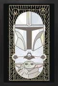 STAR WARS MANDALORIAN S3 LINES 11X17 FRAMED POSTER