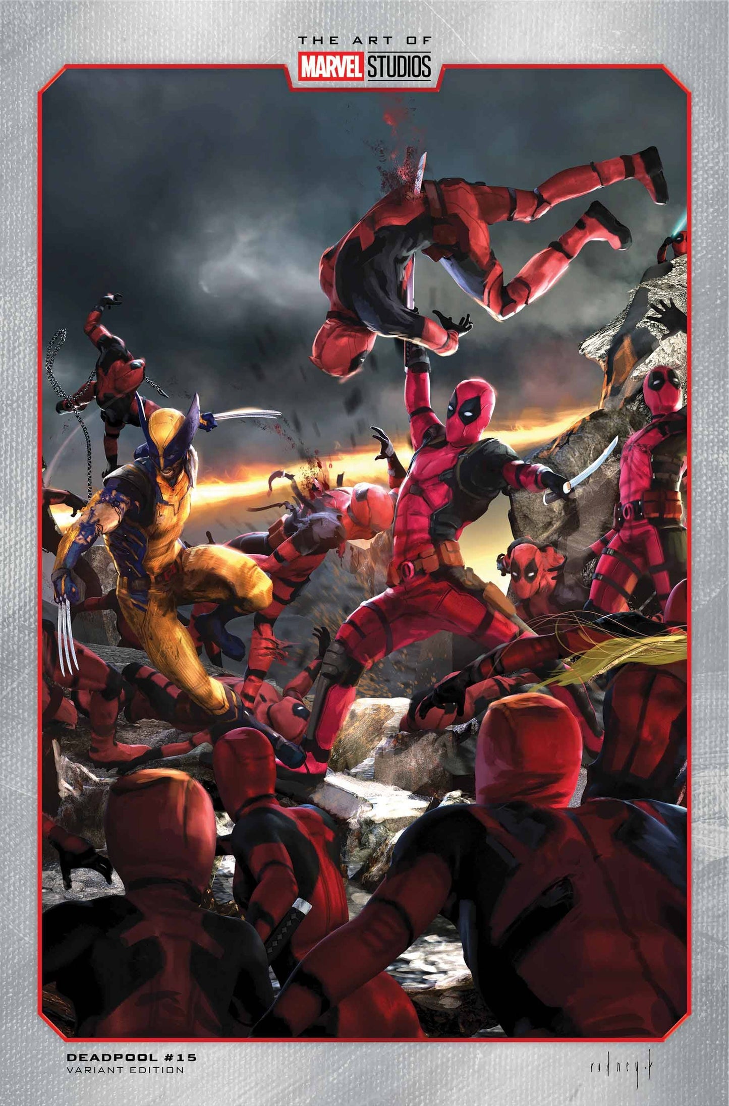 (PRE-ORDER) DEADPOOL #15 RODNEY FUENTEBELLA MARVEL STUDIOS VAR