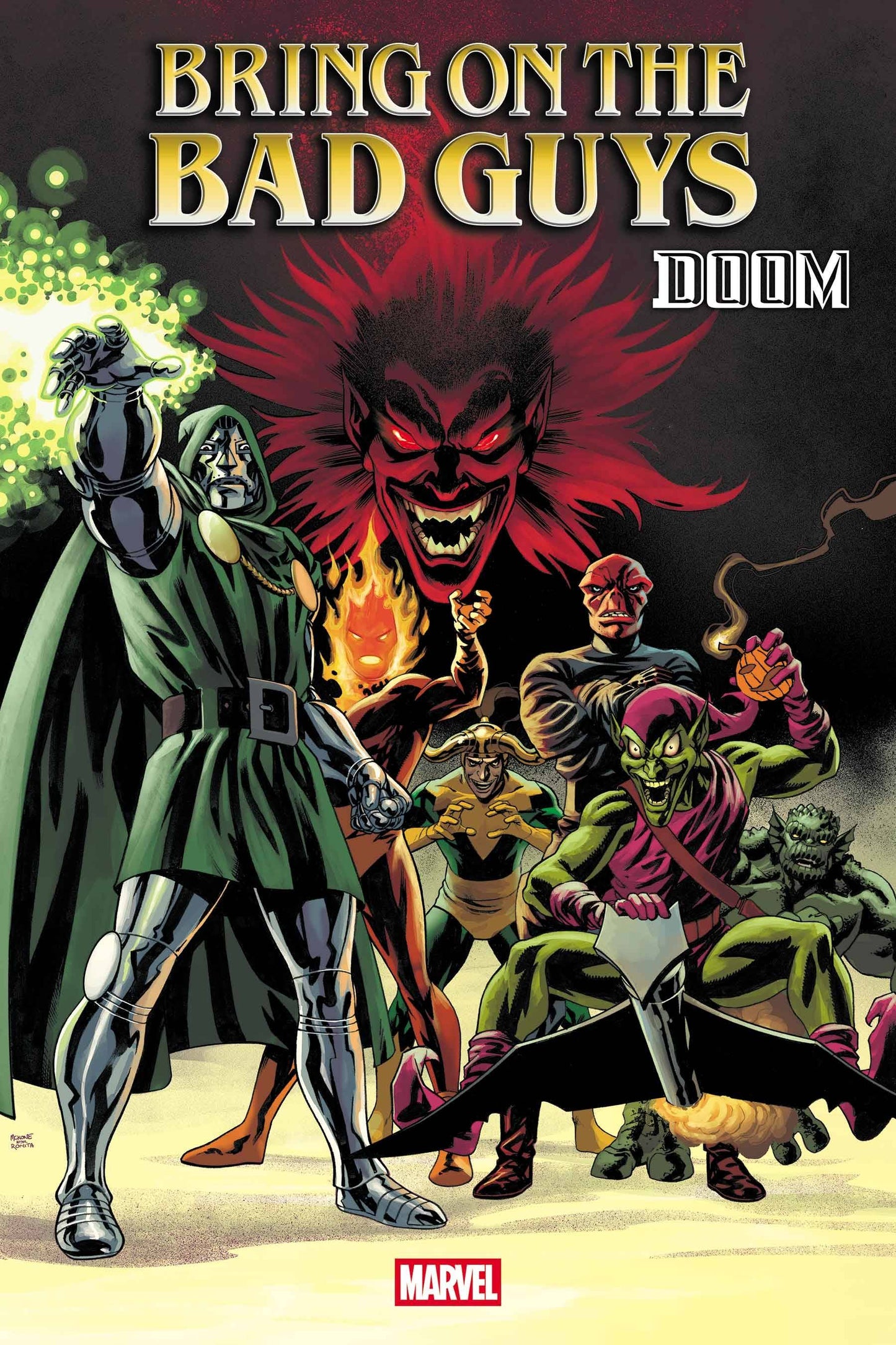 BRING ON THE BAD GUYS DOOM #1 MIKE MCKONE VAR