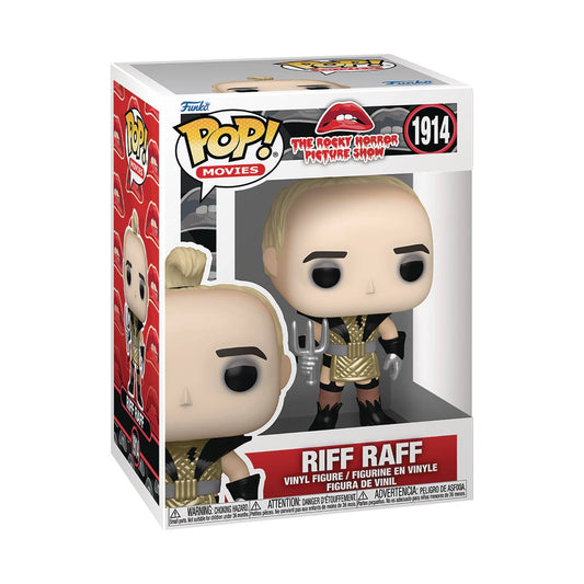 (PRE-ORDER) POP MOVIES ROCKY HORROR PICTURE SHOW RIFF RAFF FIG