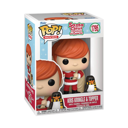 (PRE-ORDER) POP & BUDDY SANTA CLAUS COMING TO TOWN KRIS WITH TOPPER FIG