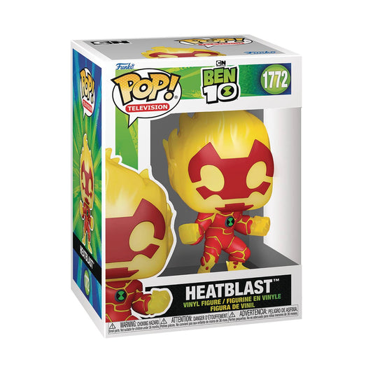 (PRE-ORDER) POP TV BEN 10 HEATBLAST FIG