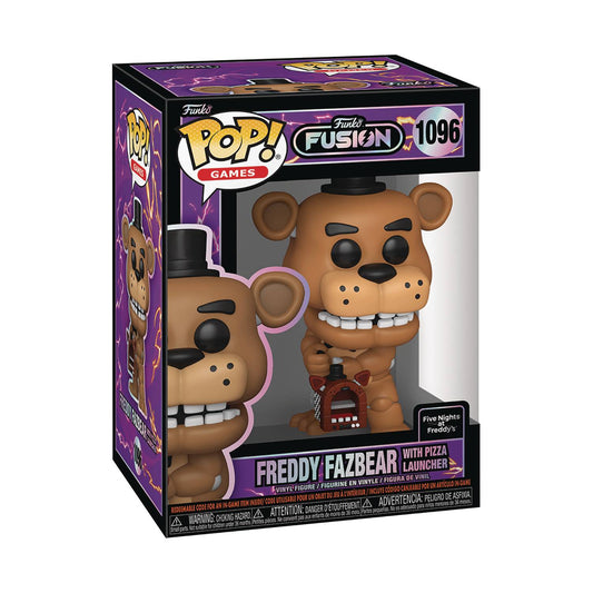 (PRE-ORDER) POP GAMES FUNKO FUSION FIVE NIGHTS AT FREDDY'S FREDDY FAZBEAR WITH CHASE