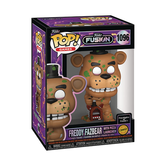 (PRE-ORDER) POP GAMES FUNKO FUSION FIVE NIGHTS AT FREDDY'S FREDDY FAZBEAR WITH CHASE