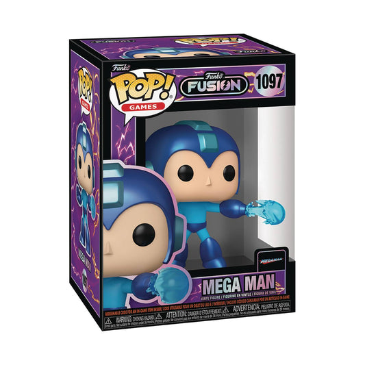 (PRE-ORDER) POP GAMES FUNKO FUSION MEGA MAN WITH CHASE FIG