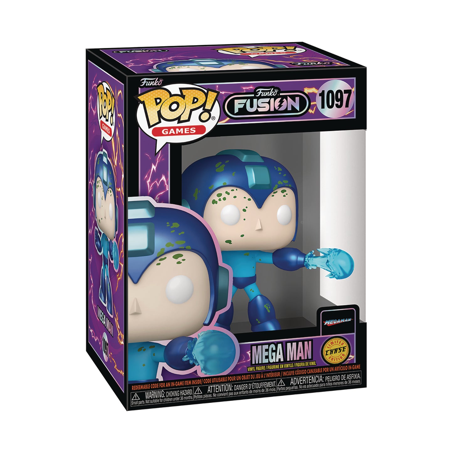 (PRE-ORDER) POP GAMES FUNKO FUSION MEGA MAN WITH CHASE FIG