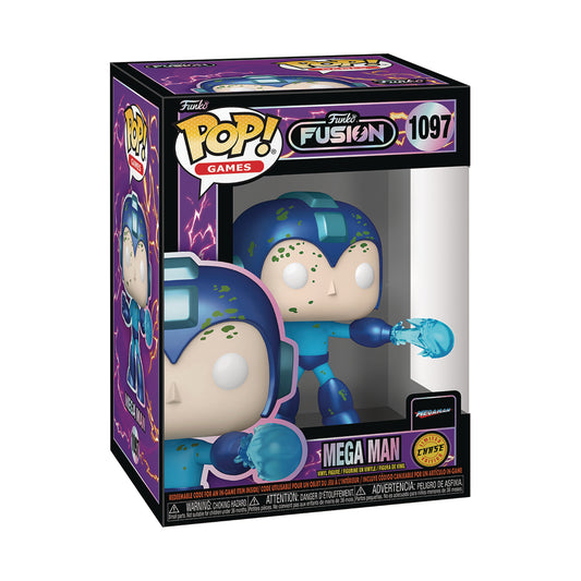 (PRE-ORDER) POP GAMES FUNKO FUSION MEGA MAN WITH CHASE FIG