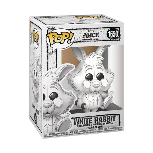 (PRE-ORDER) POP DISNEY SKETCHED WHITE RABBIT FIG
