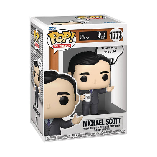 (PRE-ORDER) POP SAYINGS THE OFFICE MICHAEL (THAT'S WHAT SHE SAID) FIG