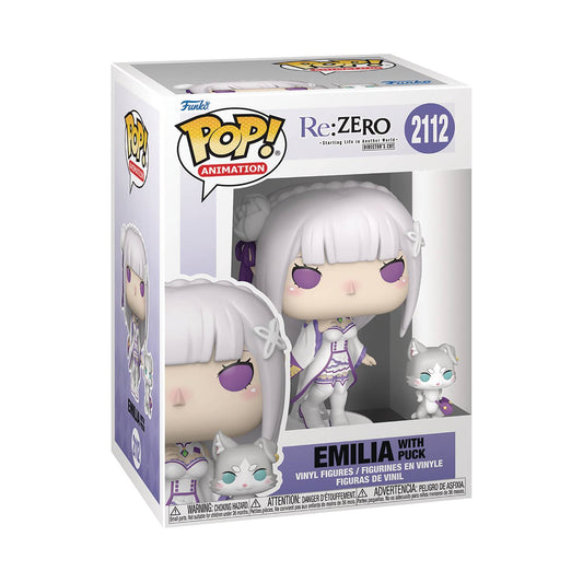 (PRE-ORDER) POP & BUDDY RE ZERO EMILIA WITH PUCK FIG