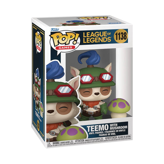 (PRE-ORDER) POP & BUDDY LEAGUE OF LEGENDS TEEMO WITH SHROOM FIG