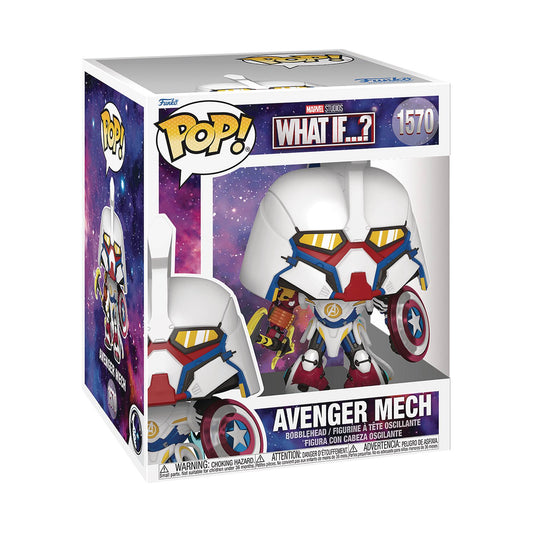 (PRE-ORDER) POP SUPER MARVEL WHAT IF AVENGER MECH FIG
