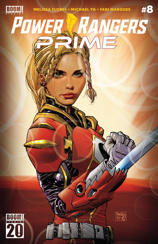 (PRE-ORDER) POWER RANGERS PRIME #8 CVR C 20TH ANN PANOSIAN VAR