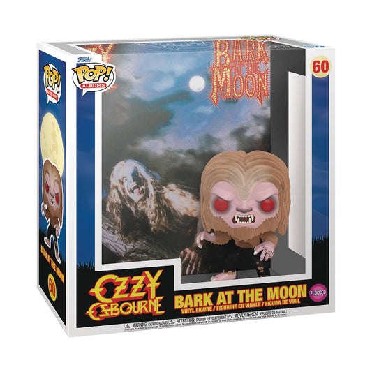(PRE-ORDER) POP ALBUMS OZZY OSBOURNE BARK AT THE MOON FLOCKED FIG