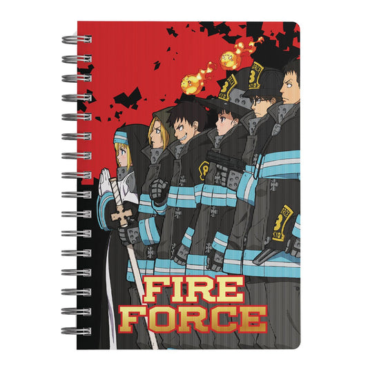 (PRE-ORDER) FIRE FORCE GROUP 3D EFFECT NOTEBOOK