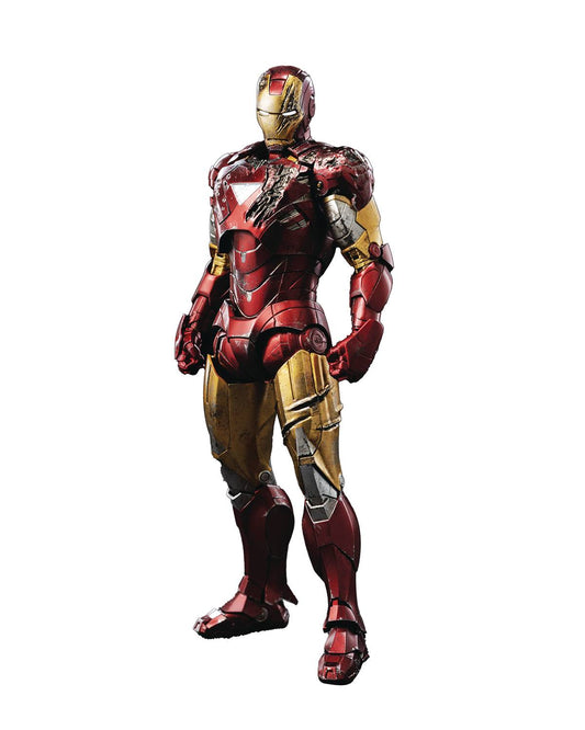 (PRE-ORDER) MARVEL STUDIOS INFINITY SAGA DELUXE IRON MAN MARK 6 BATTLE DAMAGED ACTION FIGURE
